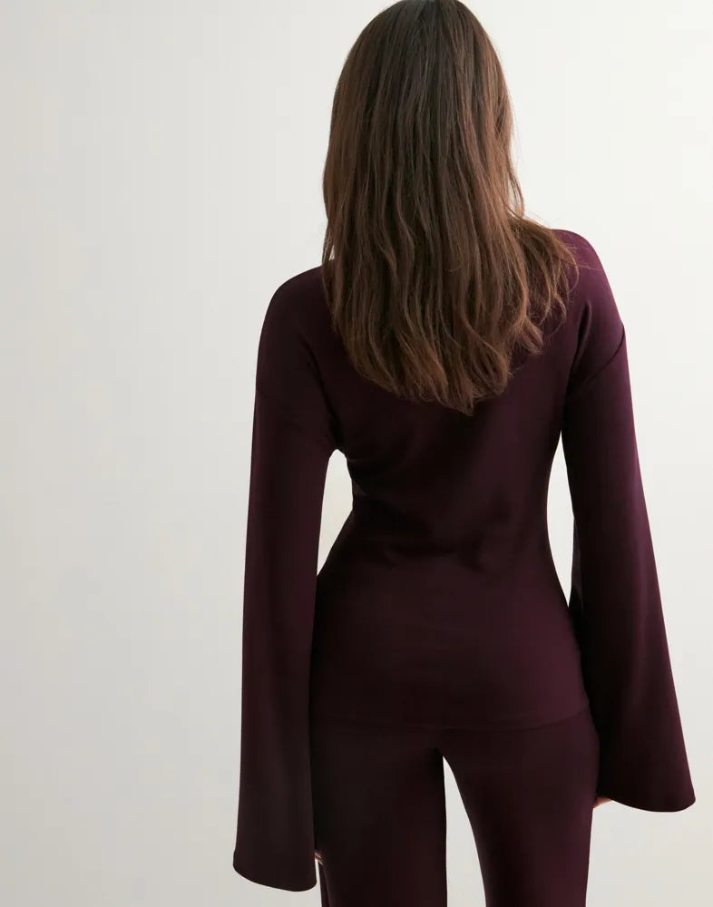Ellie Lounge Set - Wine Red - XL