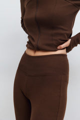 Thalia Flare Trousers - Navy - UK 14 (XL)