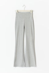 Thalia Flare Trousers - Light Gray - UK 12 (L)