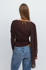 Sabryn Long Sleeve Top - M