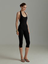 Irene  Jumpsuit - BLACK - L