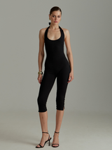 Irene  Jumpsuit - BROWN - L