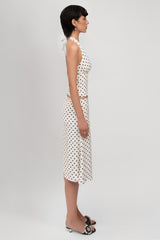 Lena Polka Set - White - M