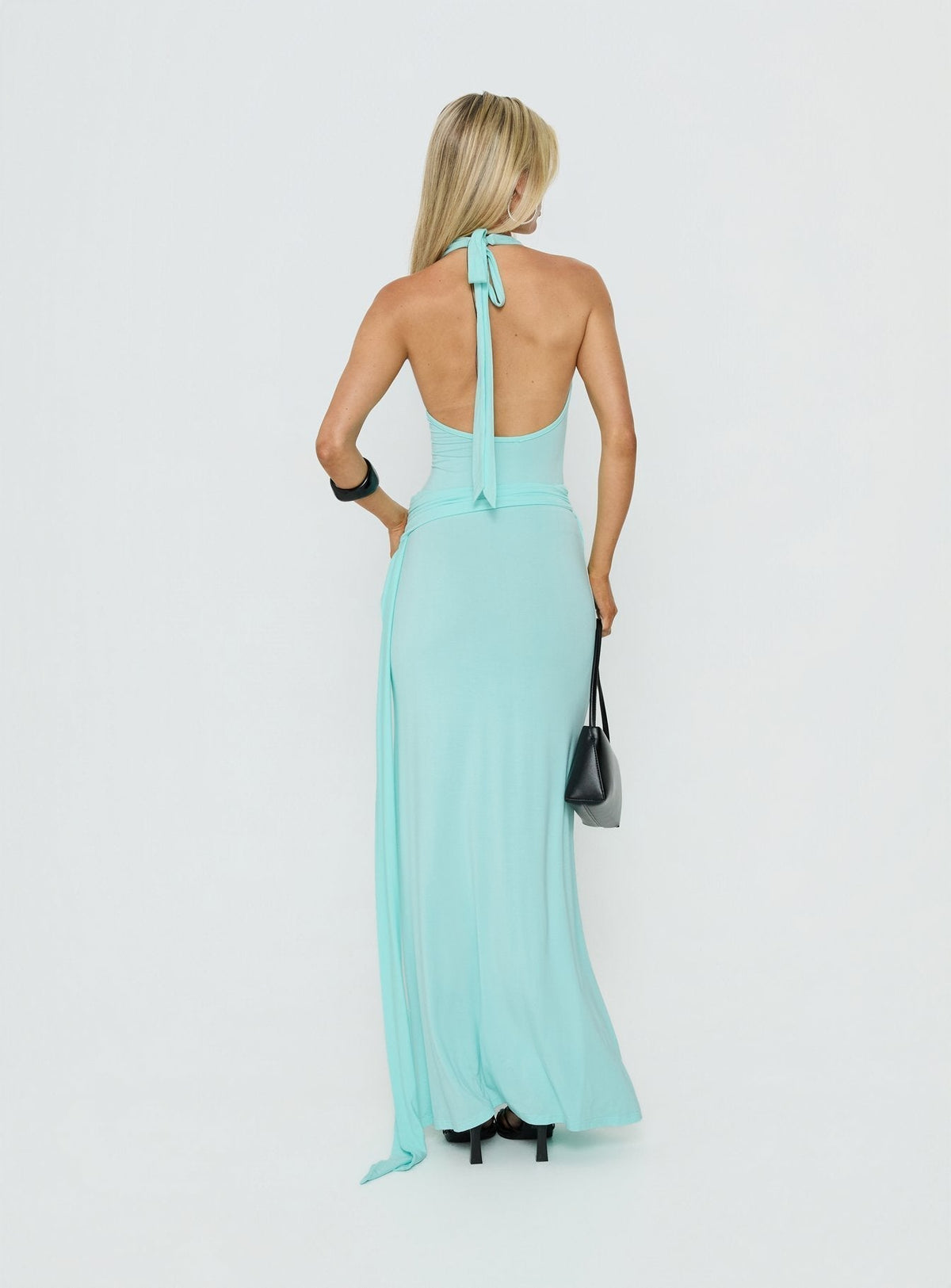 Beverly Maxi Dress - UK 12 - Blue