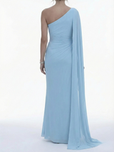 Everlee Maxi Dress - Light Blue - L