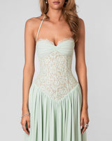 Aubrey Maxi Dress - Pink - UK 8