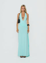 Beverly Maxi Dress - UK 16 - Blue