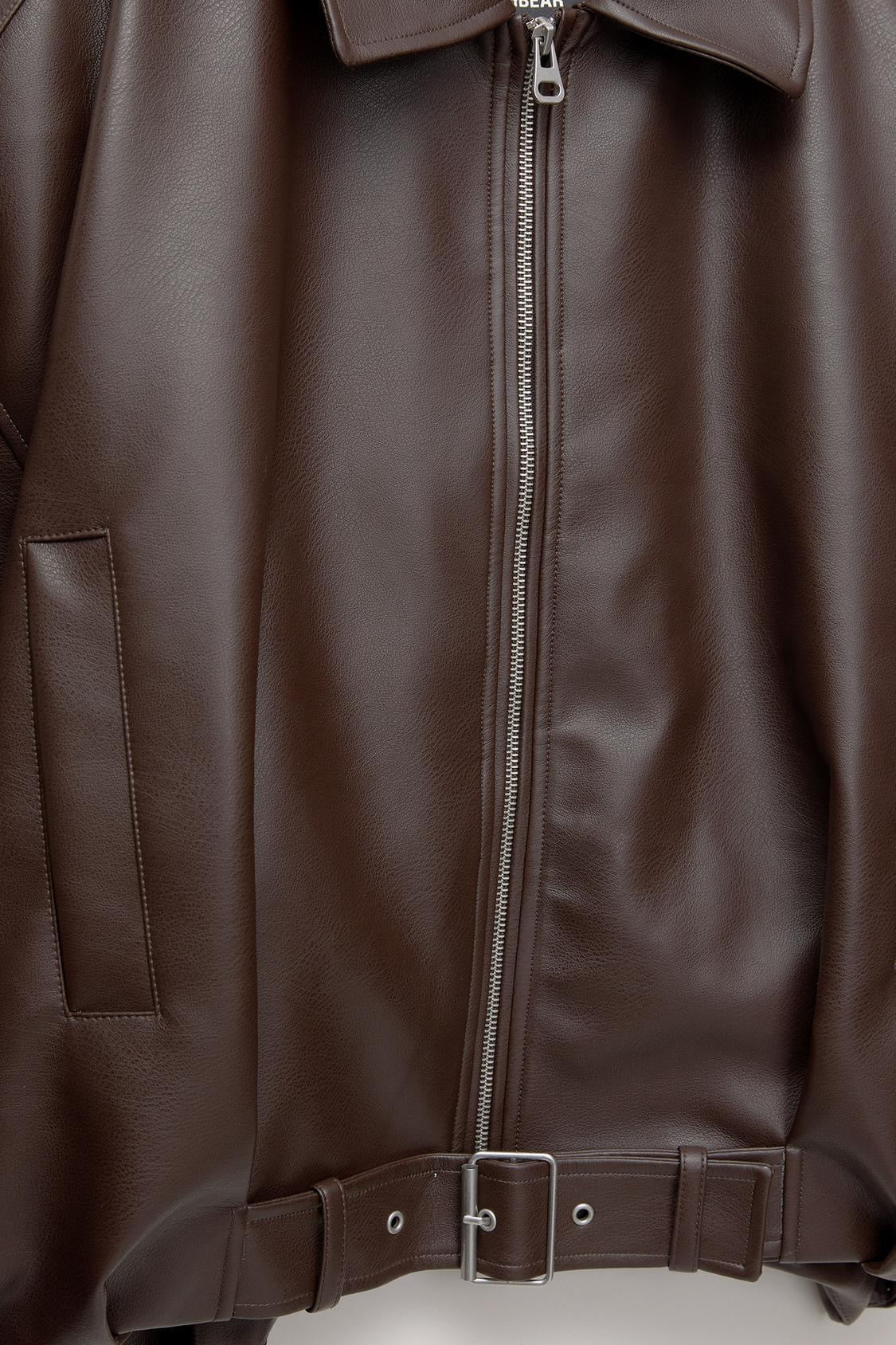 Celeste Leather Jacket - Black - XS