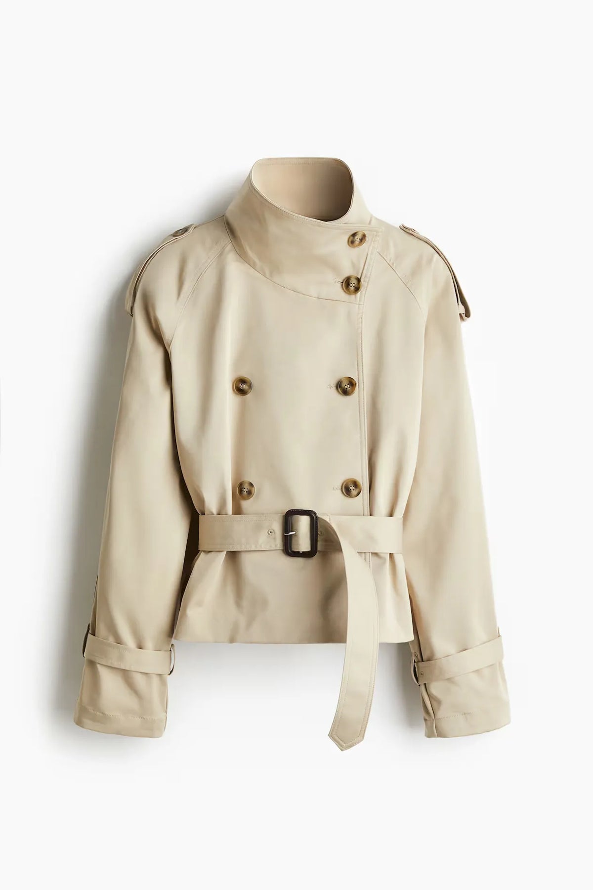Amara Short Trench - Crème - XL