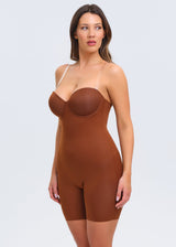 BraSculpt Strapless Bodysuit Shorts