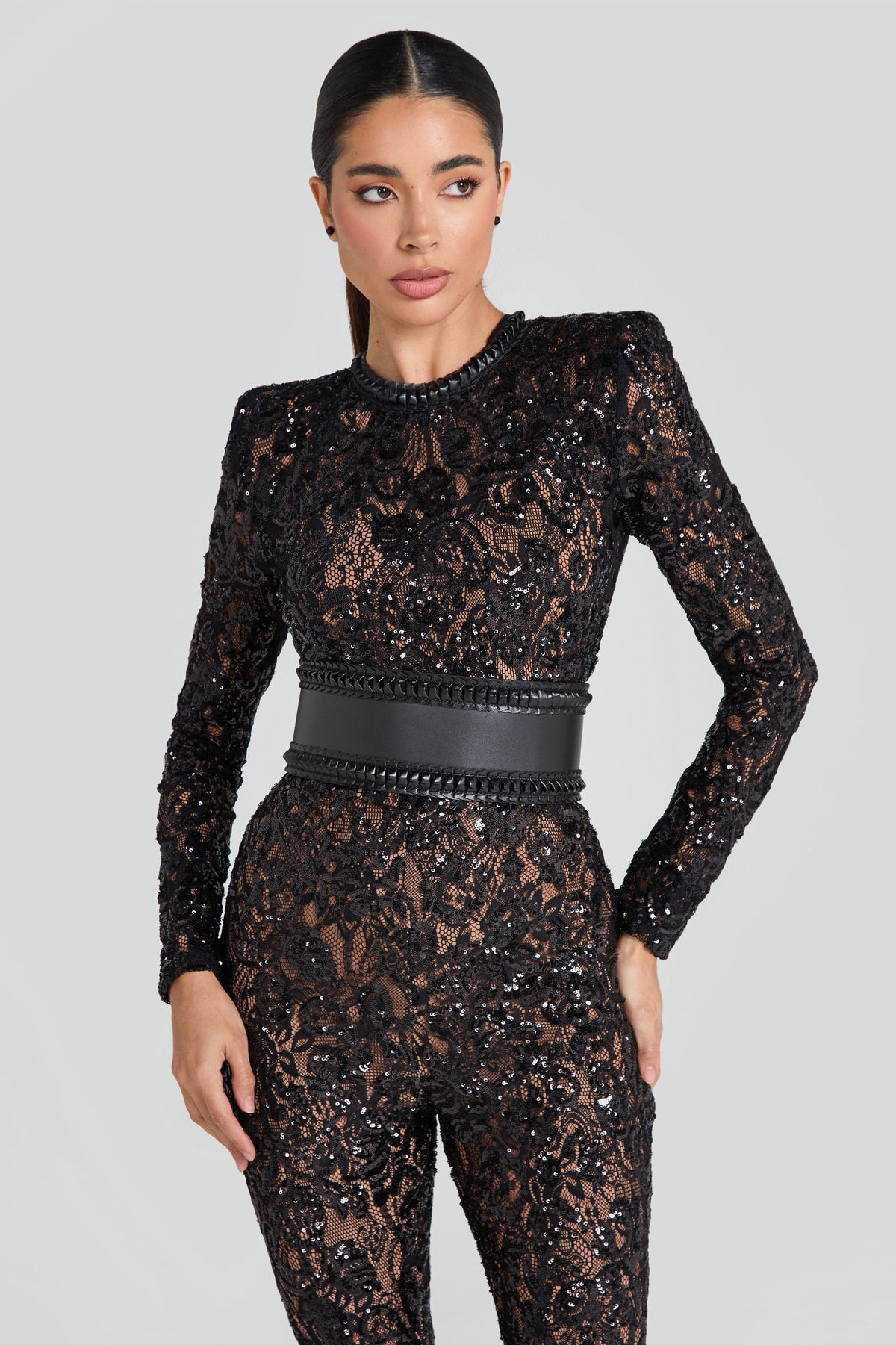 Bella Jumpsuit - Black - L