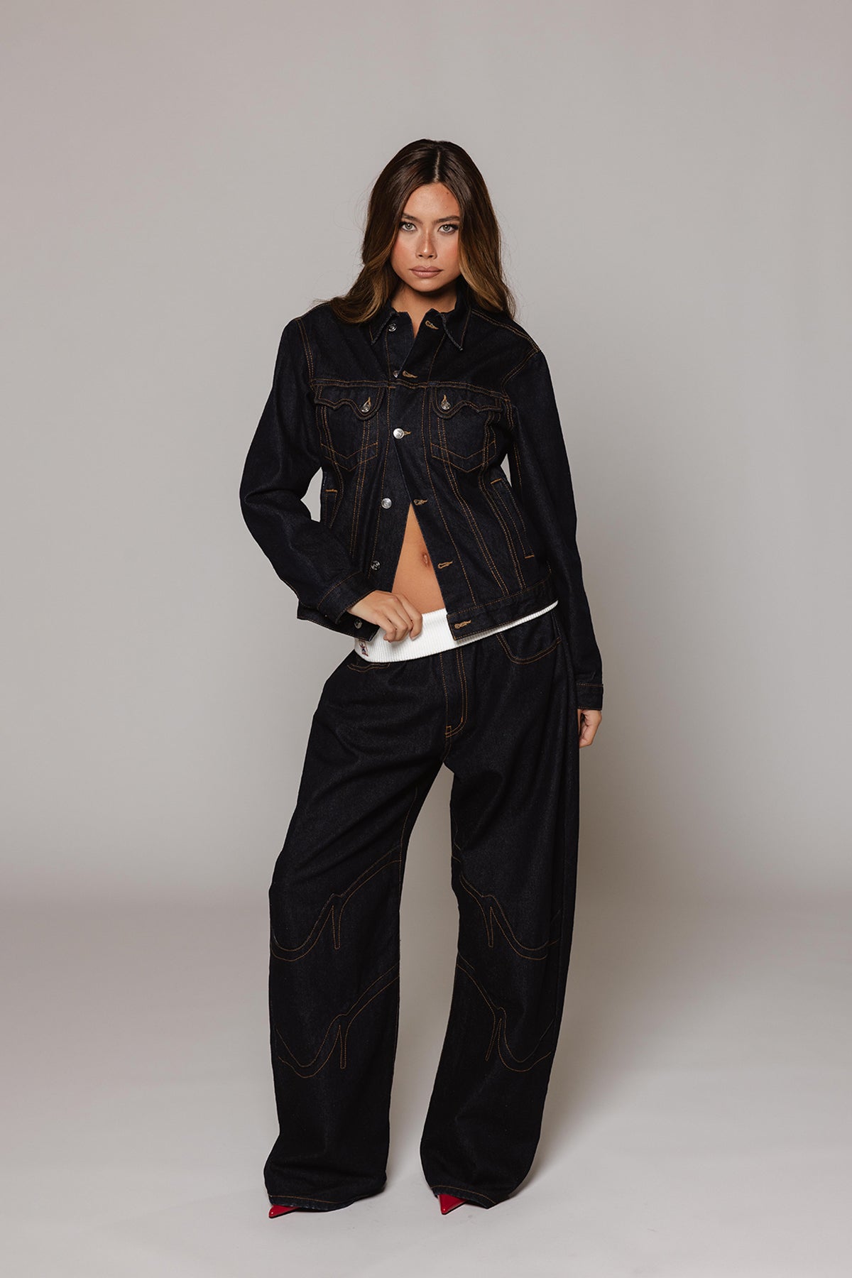 Alina Low Waistband Jeans - Oakland - UK 14 (XL)