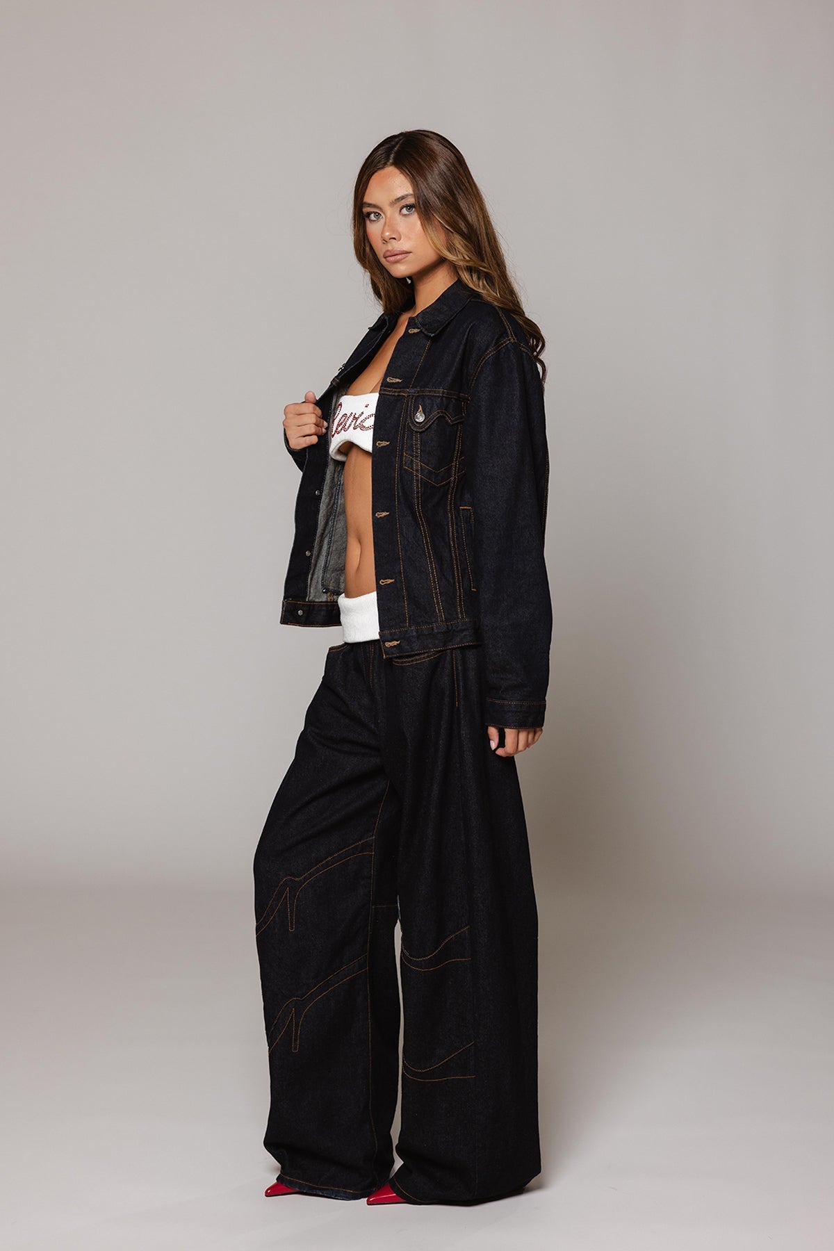 Alina Low Waistband Jeans - Oakland - UK 8 (S)