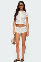 Elisa Knit Set - White - XS