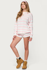 Estella Knit Set - Pink - L