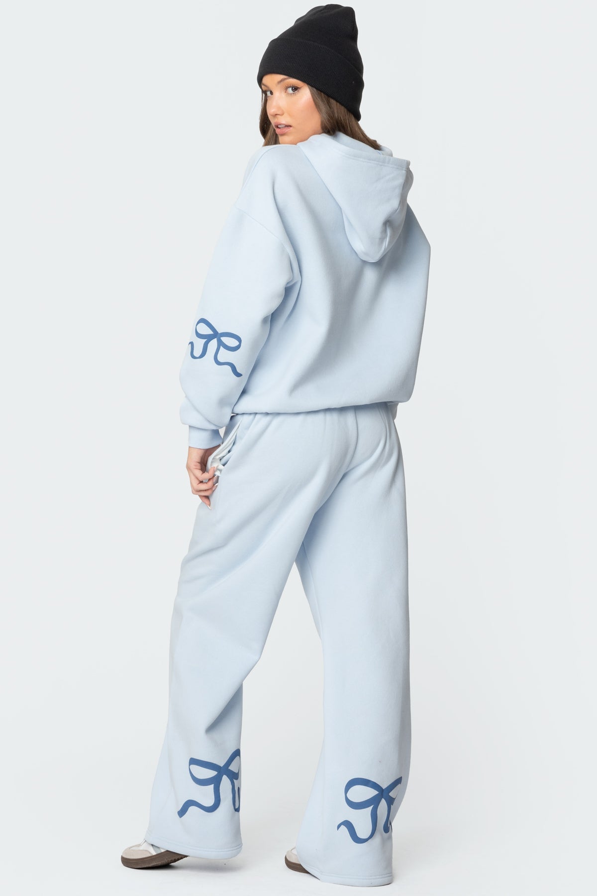 Ophelia Bow Tracksuit - Blue - M