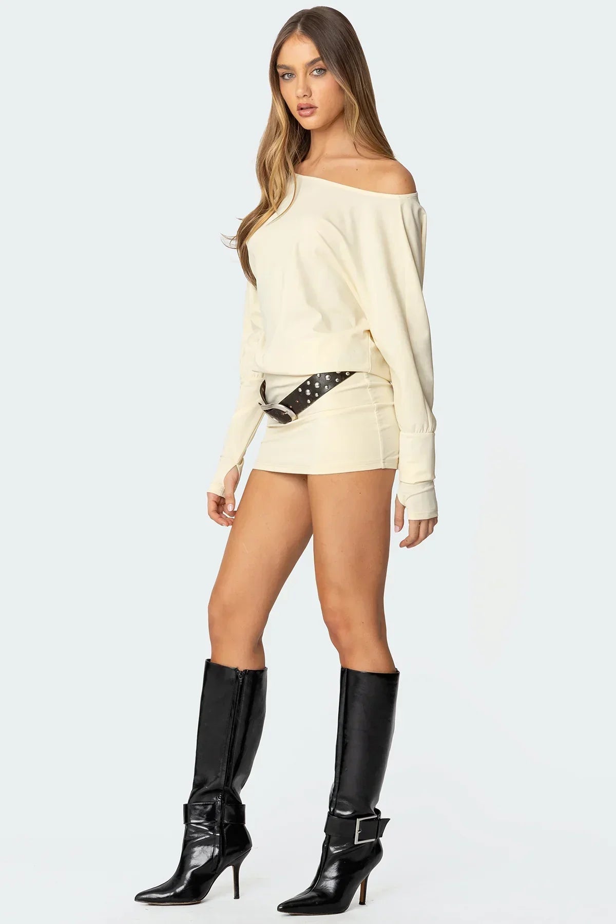 Luna | Open Back Mini Dress - AU 8