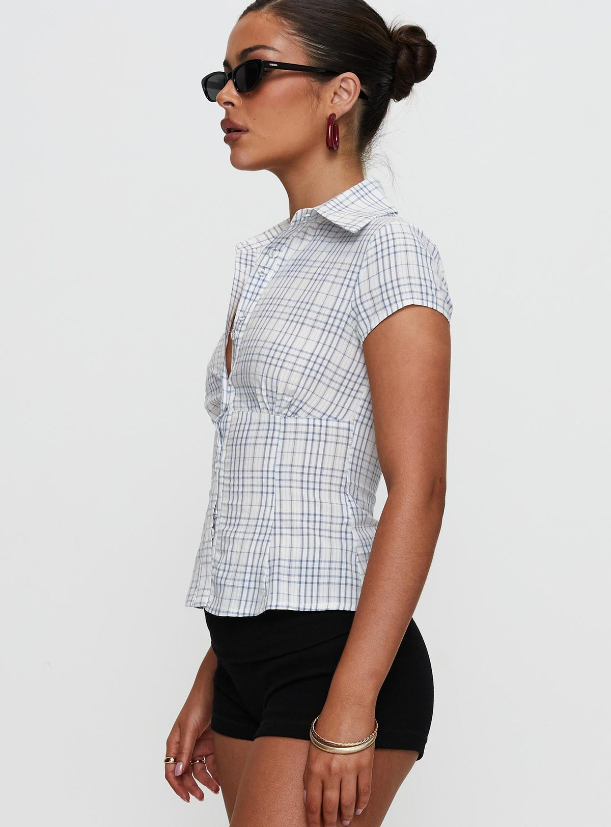 Norelle Cottesloe Blouse - Blue - L