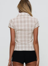 Norelle Cottesloe Blouse - Brown - XL