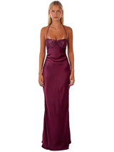 Jade Maxi Dress - Pink - L