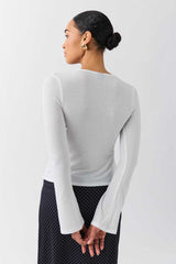 Jessalyn Tie Top - Navy - XS
