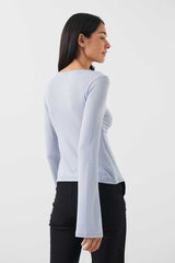 Jessalyn Tie Top - Black - L