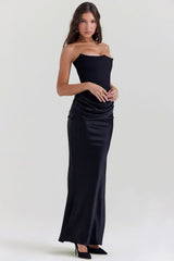 Olivia Maxi Dress - Black - M