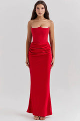 Olivia Maxi Dress - White - M