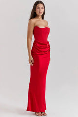 Olivia Maxi Dress - White - XL