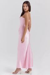 Olivia Maxi Dress - Pink - XS