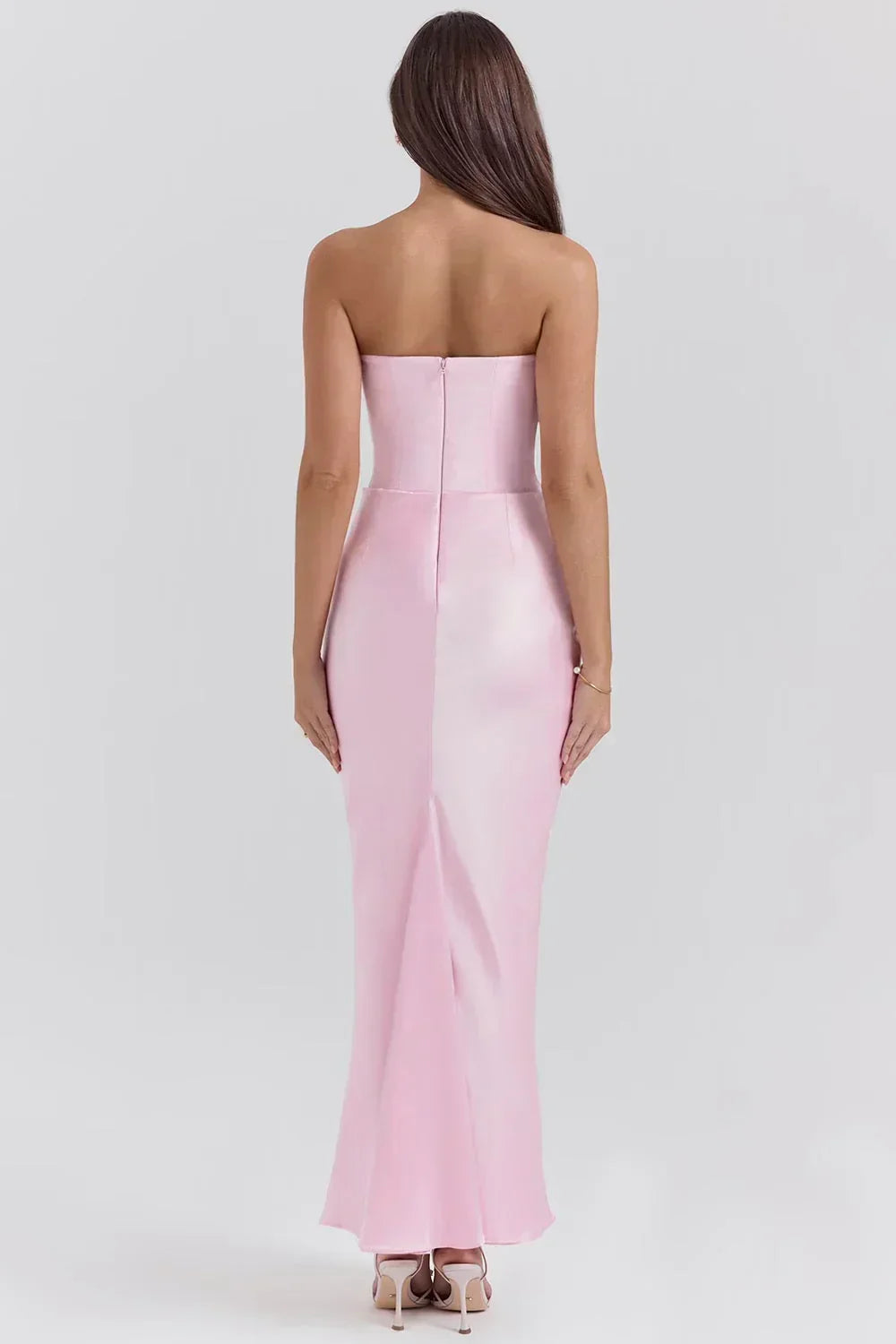 Olivia Maxi Dress - Pink - S