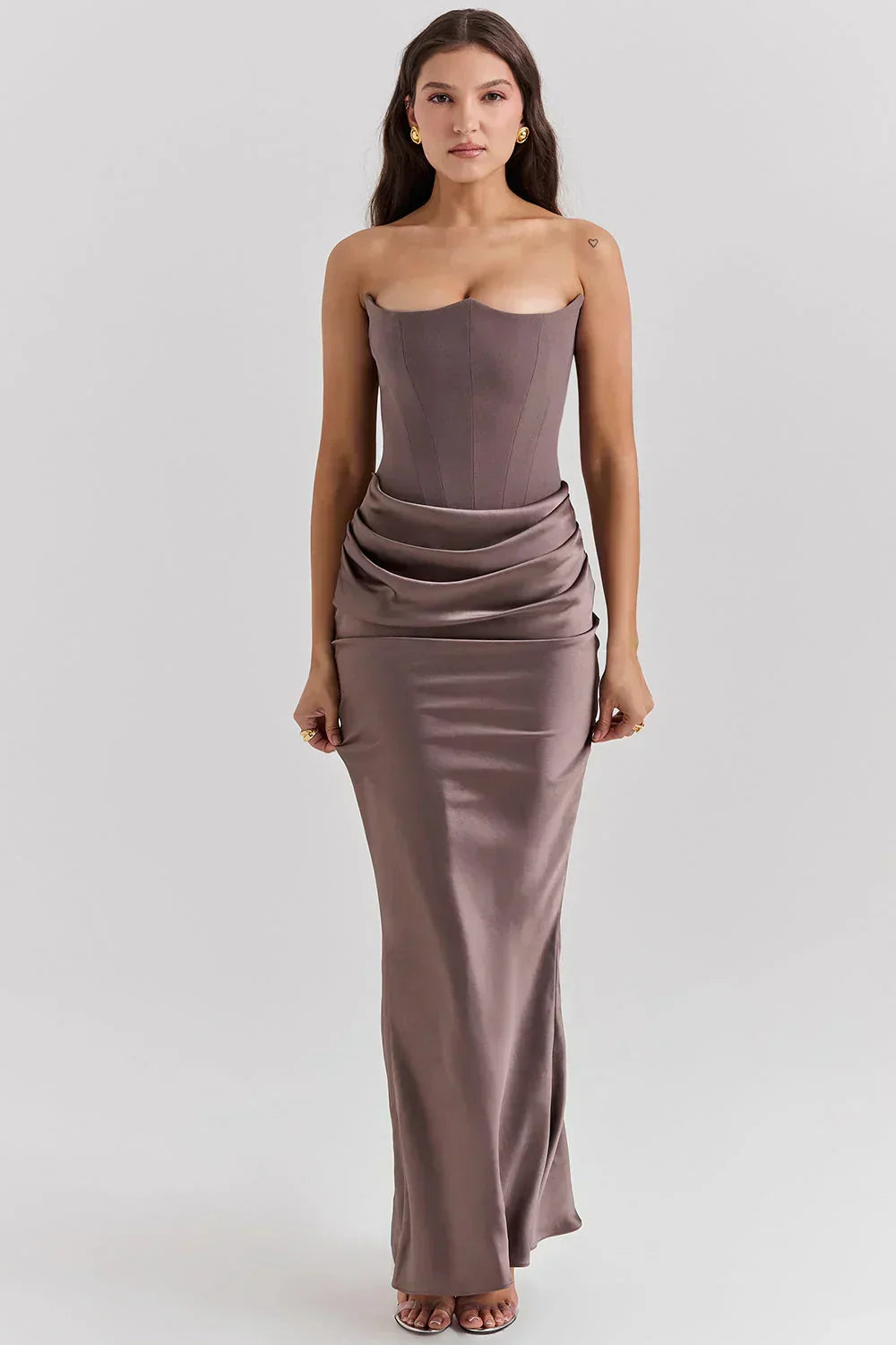 Olivia Maxi Dress - Black - XL