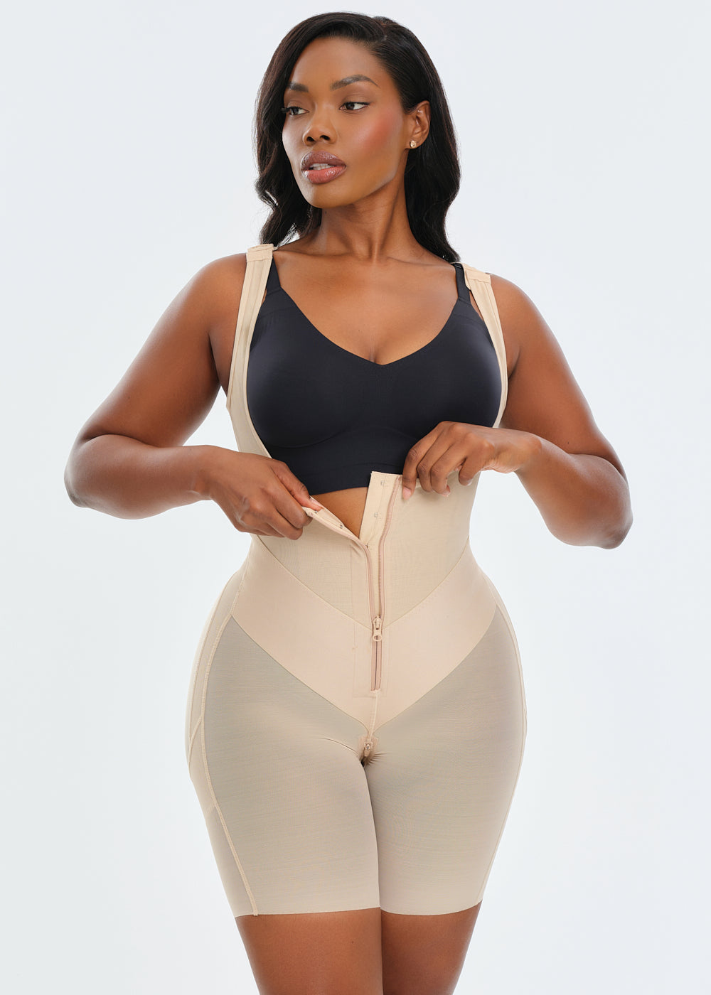 BootyBoosting Full Body Faja - Beige - S