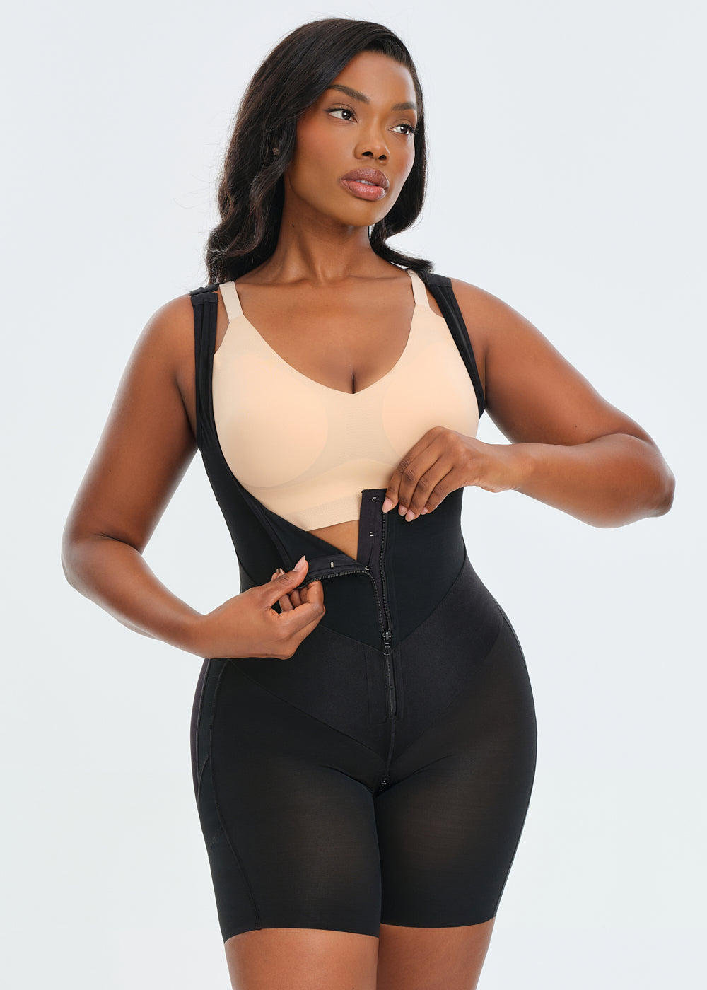 BootyBoosting Full Body Faja - Black - S