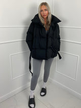 Karly Belted Puffer