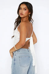 Baila Lace Top - Pink - S