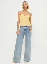 Honeybell Top - Lemon Yellow - S