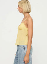 Honeybell Top - Lemon Yellow - M