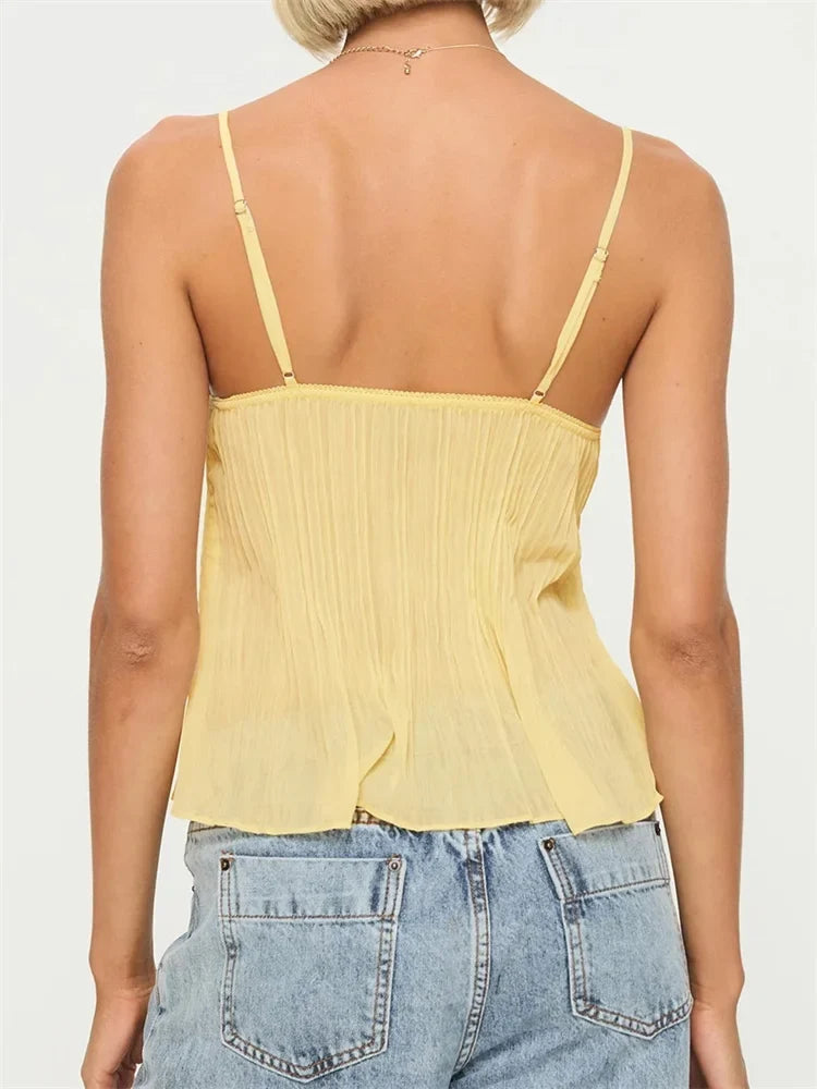 Honeybell Top - Lemon Yellow - L