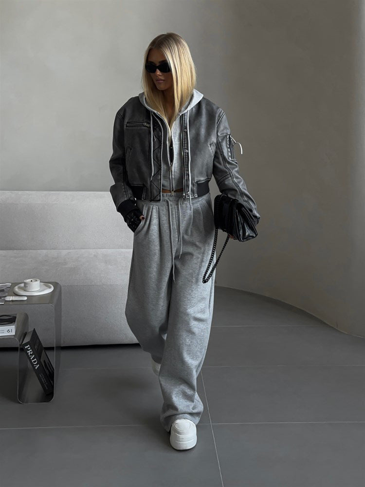 Amelia Lounge Set - Light Grey - M