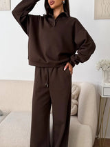 Abella Lounge Set - Brown - M