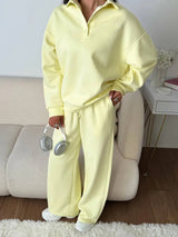 Abella Lounge Set - Butter Yellow - M
