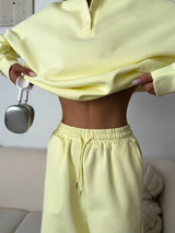 Abella Lounge Set - Butter Yellow - L