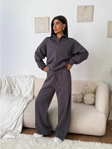 Abella Lounge Set - Wine Red - XL