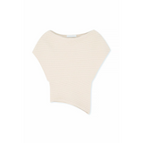 Vera Asymmetric Top - Beige - S