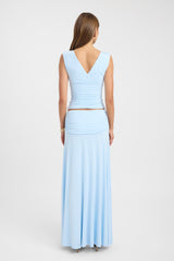 Ashley Maxi Skirt - M - Ice Water