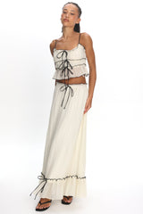 MAIDEN MAXI SKIRT - M
