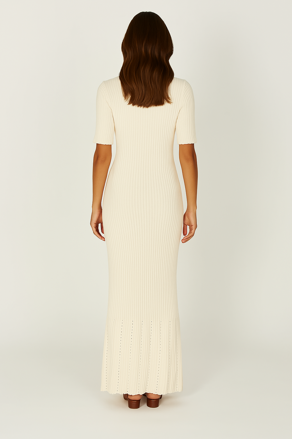 Marlowe Maxi Dress - Creamy White - M