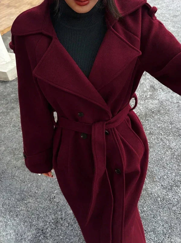 Holly Wool Trench Coat