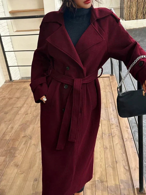 Holly Wool Trench Coat